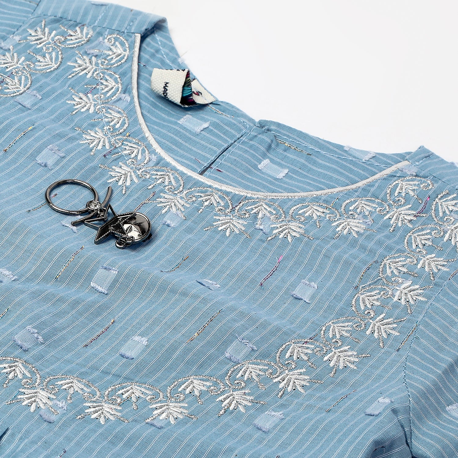 Girls 2Pcs Shalwar Suit - Blue, Girls Shalwar Kameez, Chase Value, Chase Value