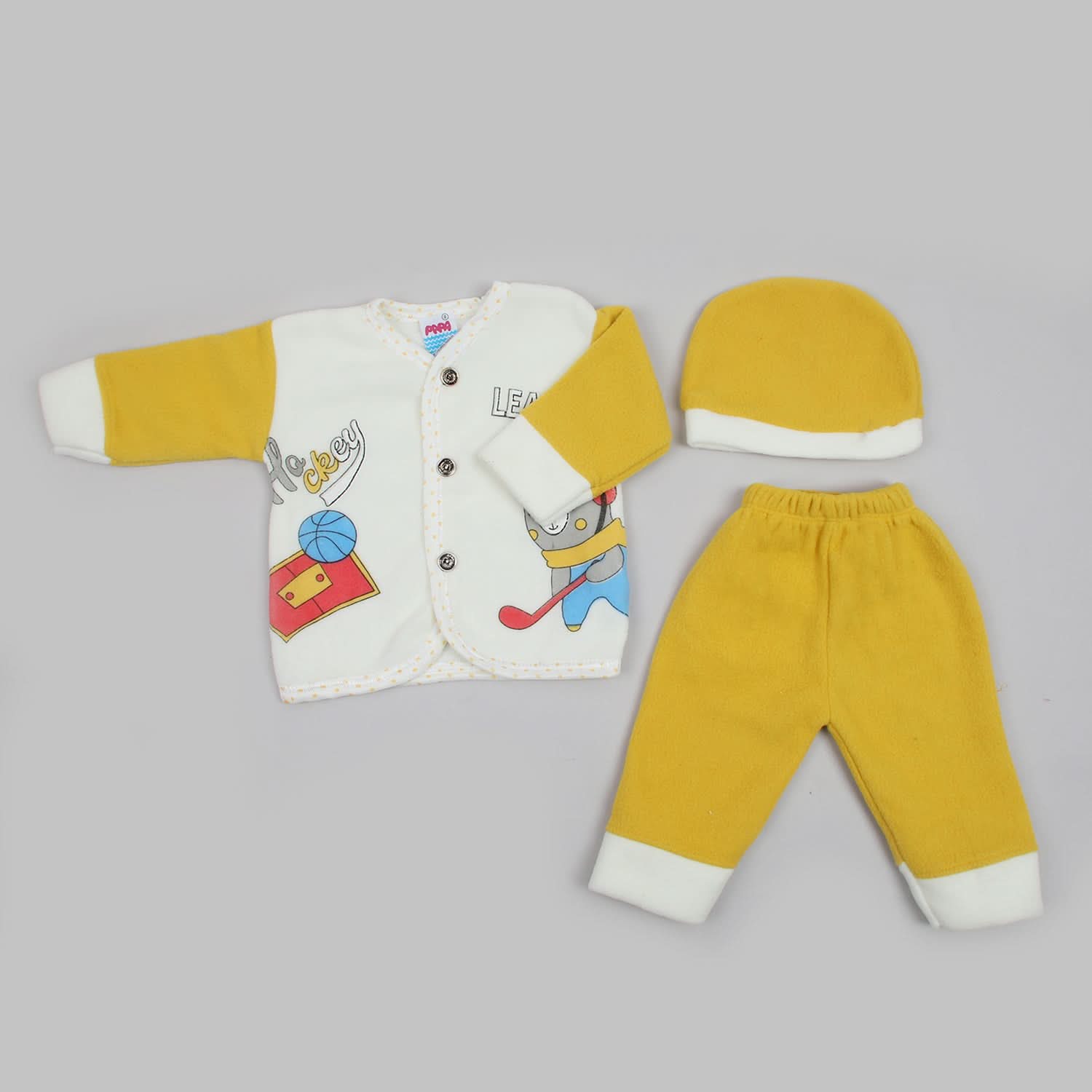 Newborn Boys Full Sleeves Suit - Fawn, Newborn Boys Sets & Suits, Chase Value, Chase Value