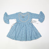 Girls 2Pcs Shalwar Suit - Blue, Girls Shalwar Kameez, Chase Value, Chase Value