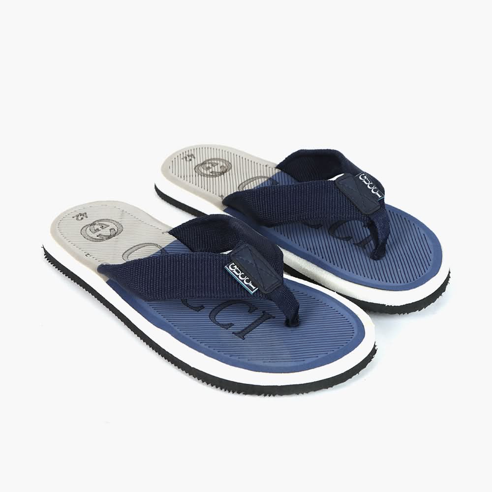 Men's Flip Flop Slipper - Blue, Men's Slippers, Chase Value, Chase Value