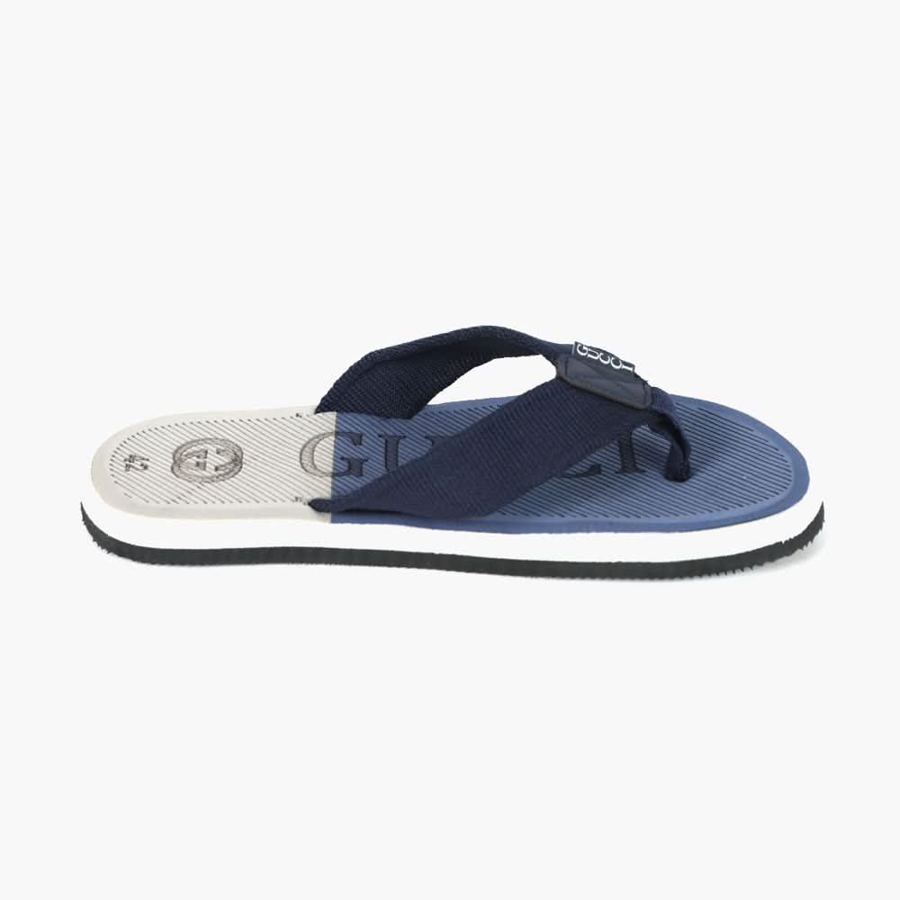 Men's Flip Flop Slipper - Blue, Men's Slippers, Chase Value, Chase Value