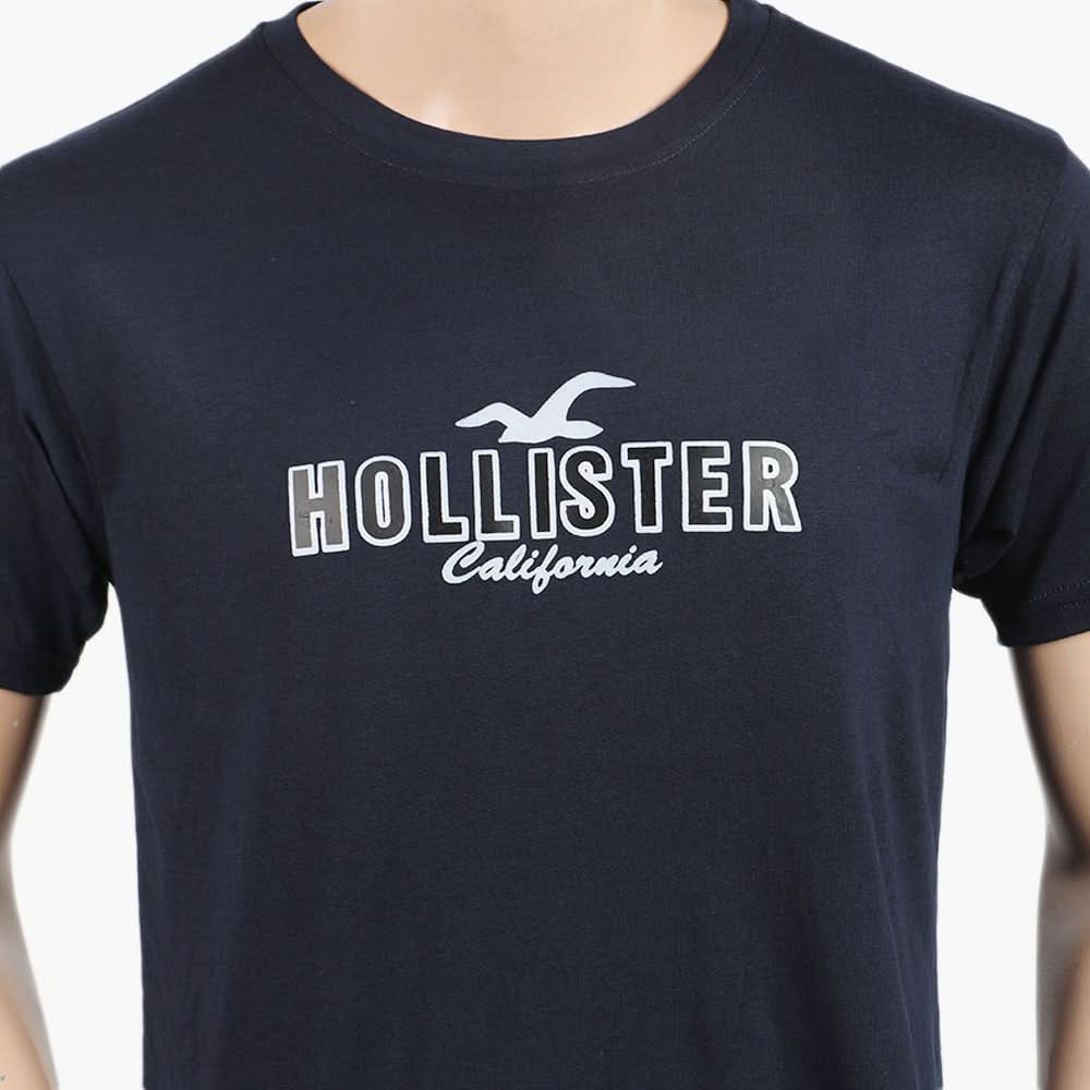 Men's Half Sleeves Printed T-Shirt - Navy Blue, Men's T-Shirts & Polos, Chase Value, Chase Value