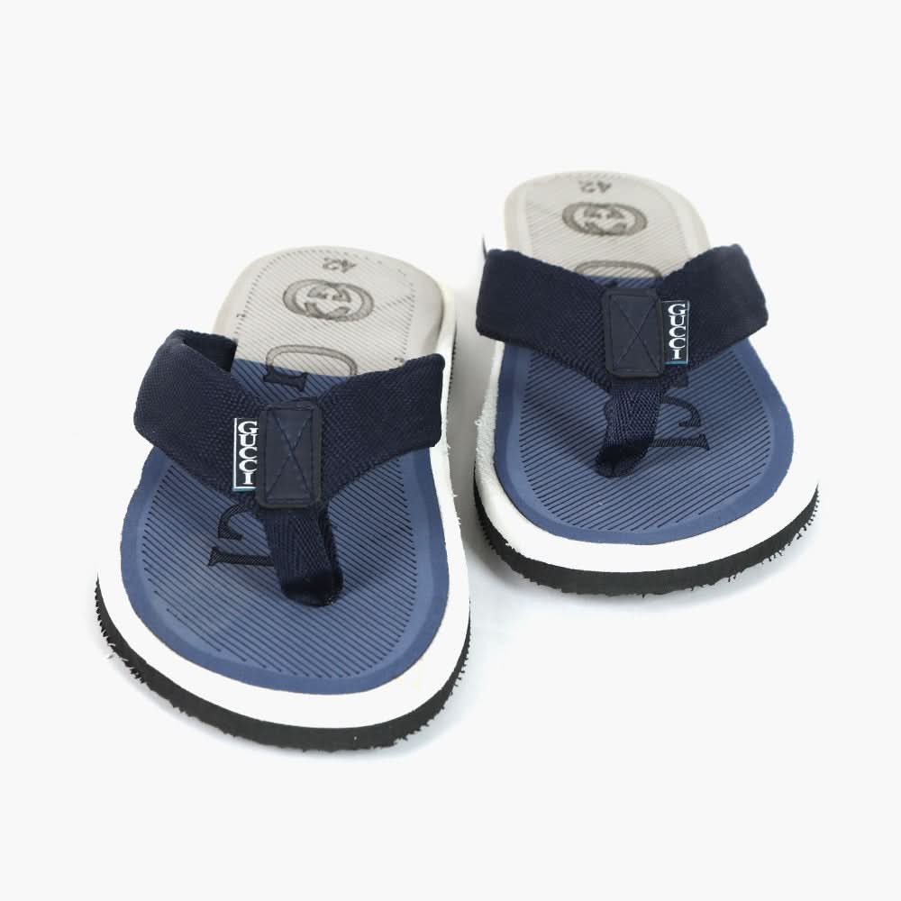 Men's Flip Flop Slipper - Blue, Men's Slippers, Chase Value, Chase Value
