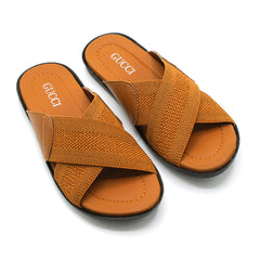 Men's Slipper - Mustard