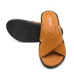 Men's Slipper - Mustard