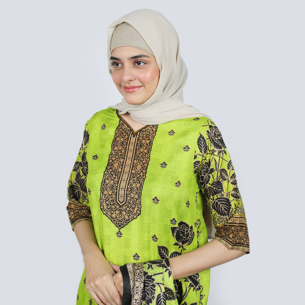 Women's Wash & Wear Unstitched 3pcs Suit - A36, Women, 3Pcs Shalwar Suit, Chase Value, Chase Value