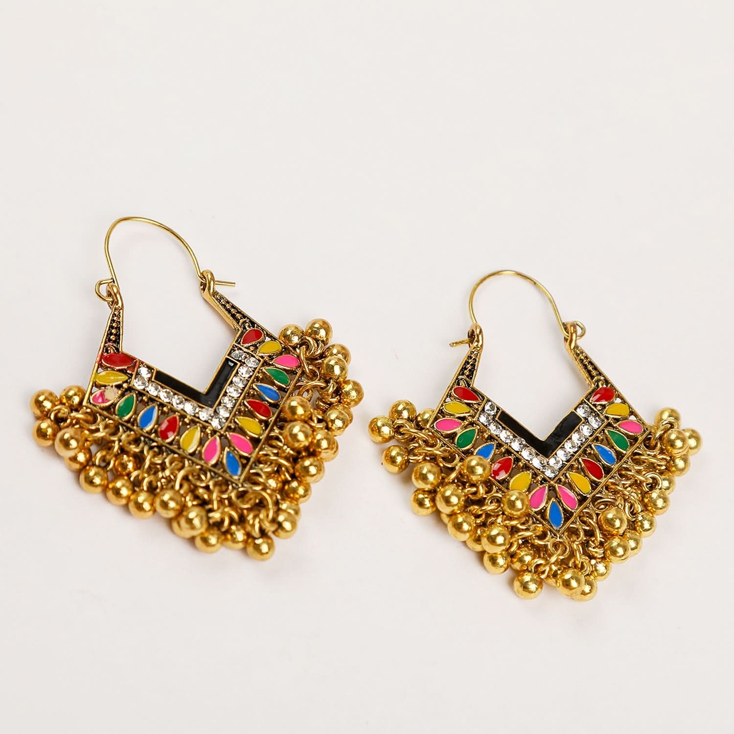 Women's Jhumki - Multi, Women Earrings & Tops, Chase Value, Chase Value