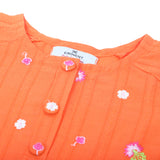 Eminent Girls Embroidered Stitched Kurti - Orange, Girls Kurti, Eminent, Chase Value