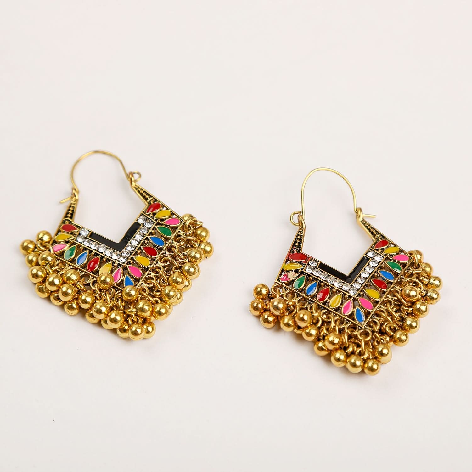 Women's Jhumki - Multi, Women Earrings & Tops, Chase Value, Chase Value