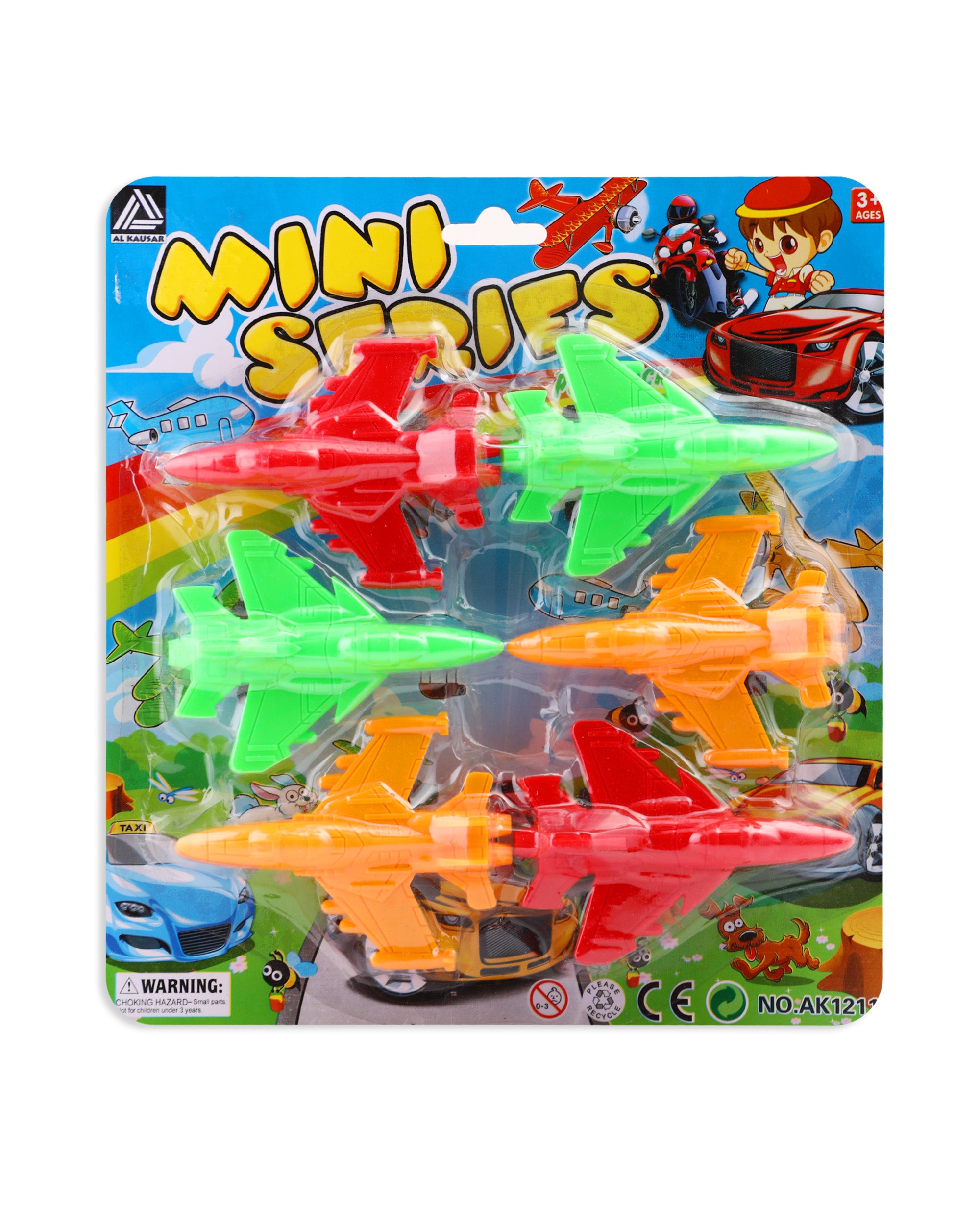 Mini Airplane Toy Set (6 Pieces)