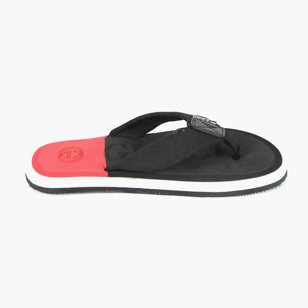 Men's Flip Flop Slipper - Black, Men's Slippers, Chase Value, Chase Value