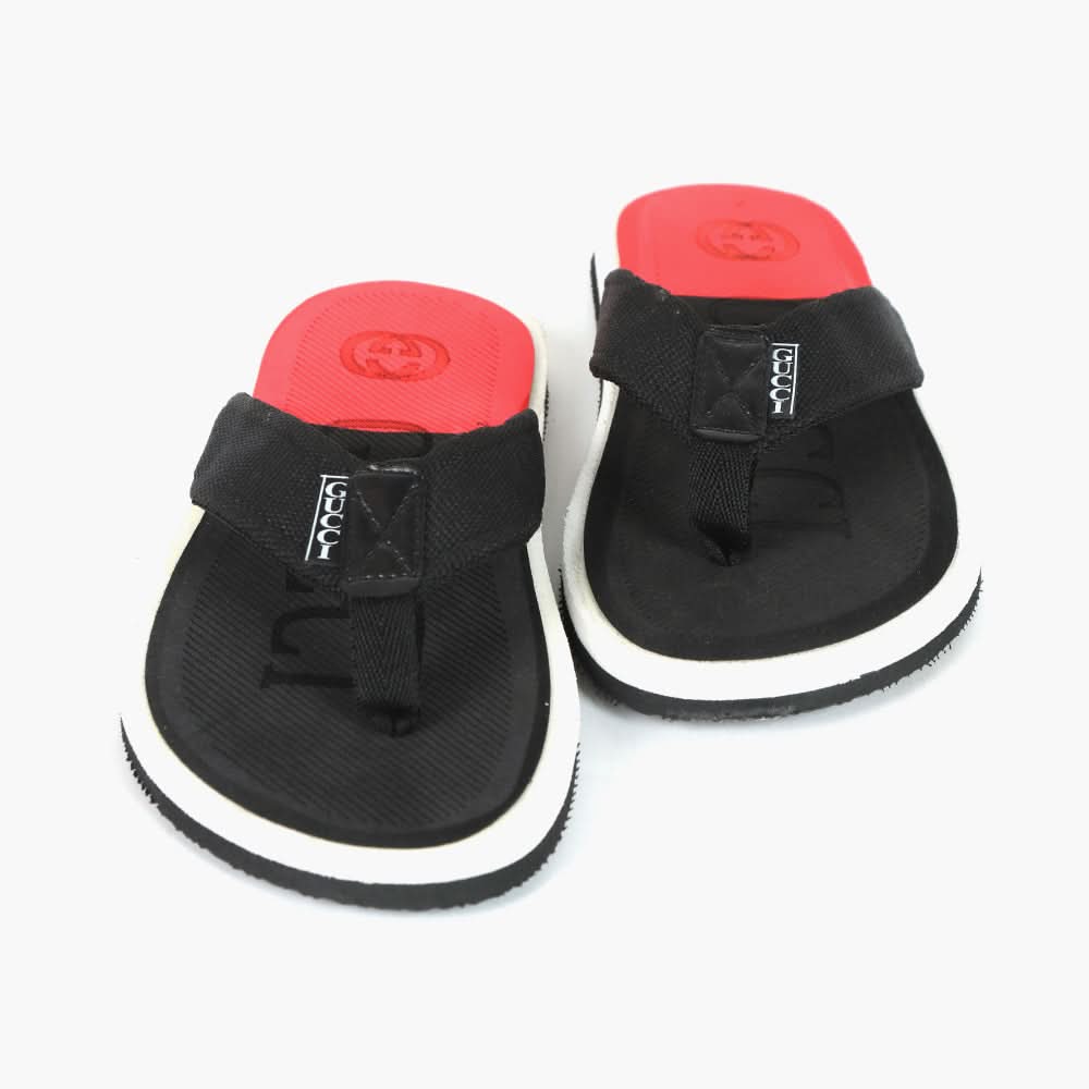 Men's Flip Flop Slipper - Black, Men's Slippers, Chase Value, Chase Value