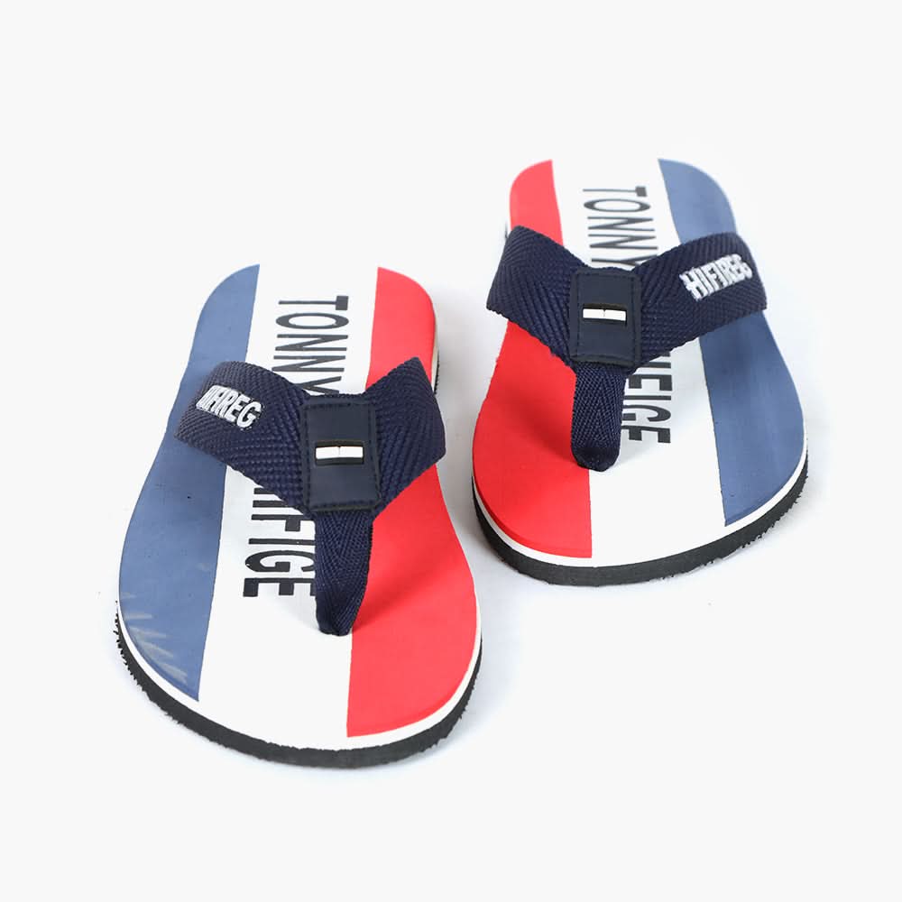 Men's Flip Flop Slipper - Blue, Men's Slippers, Chase Value, Chase Value