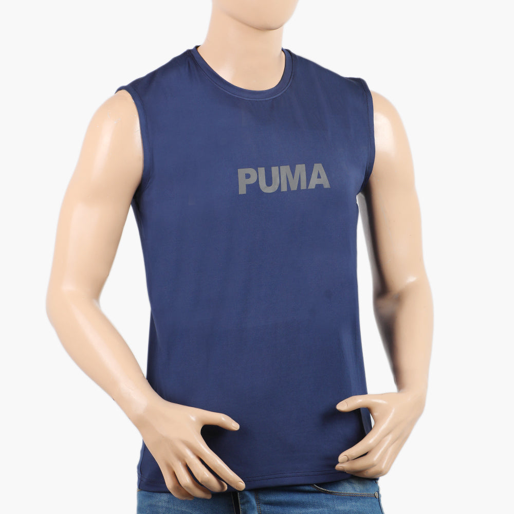 Men's Fancy Sando T-Shirt - Navy Blue, Men's T-Shirts & Polos, Chase Value, Chase Value