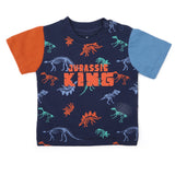 Eminent Newborn Boys Half Sleeves T-Shirt - Mid Blue, Newborn Boys Shirts & T-Shirts, Eminent, Chase Value