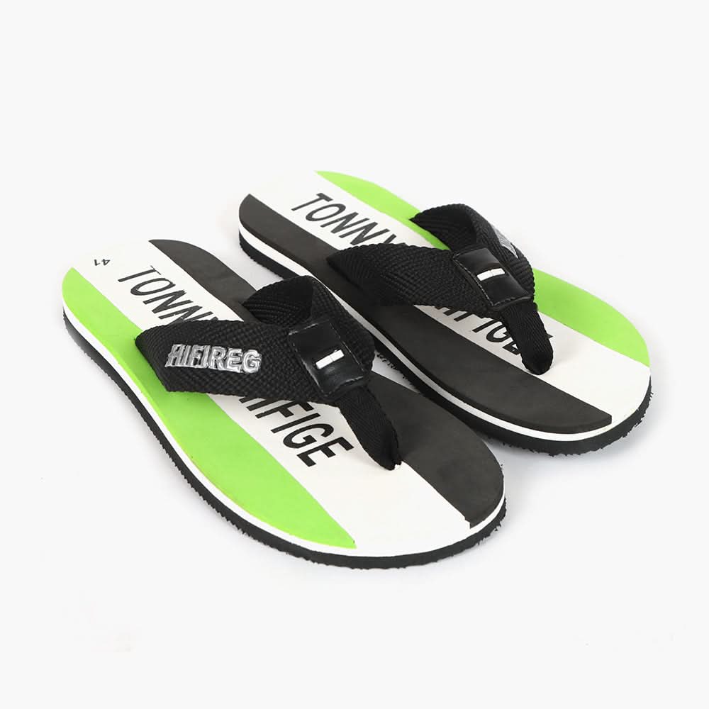 Men's Flip Flop Slipper - Black, Men's Slippers, Chase Value, Chase Value
