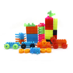 Kids Block 80pcs Set - Multi Color