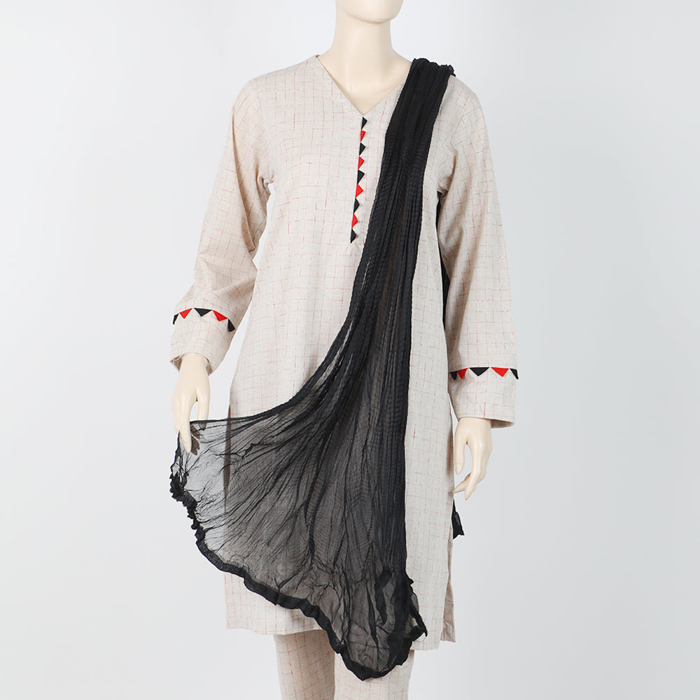 Women's Crush Dupatta - Black, Women Dupatta, Chase Value, Chase Value