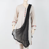Women's Crush Dupatta - Black, Women Dupatta, Chase Value, Chase Value