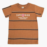 Boys Half Sleeves T-Shirt - Brown, Boys T-Shirts, Chase Value, Chase Value