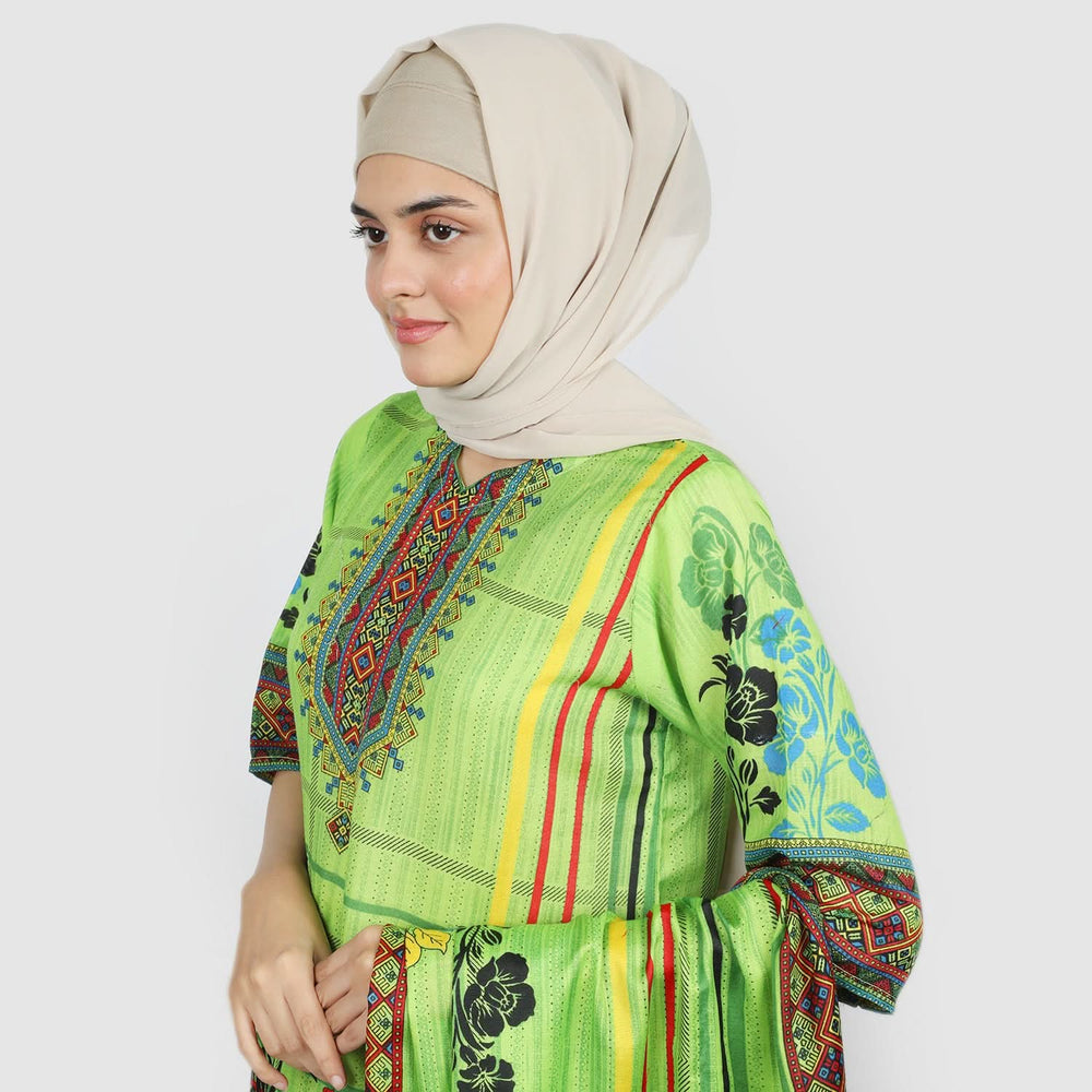 Women's Wash & Wear Unstitched 3pcs Suit - A13, Women, 3Pcs Shalwar Suit, Chase Value, Chase Value