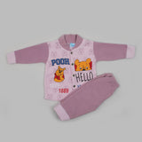 Newborn Boys Full Sleeves Suit - Purple, Newborn Boys Sets & Suits, Chase Value, Chase Value