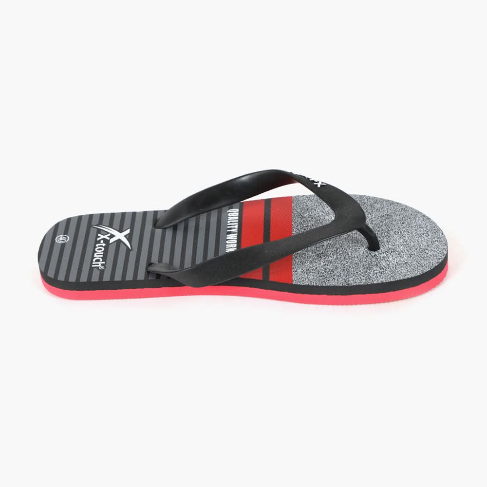 Men's Flip Flop Slippers - Black, Men's Slippers, Chase Value, Chase Value