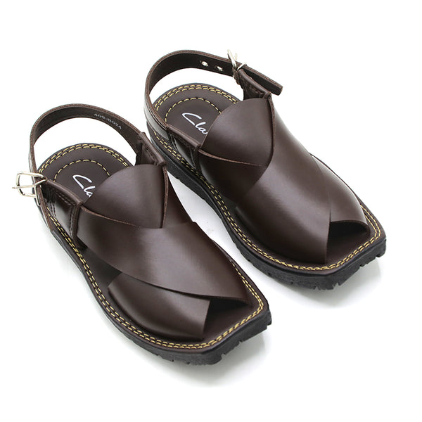 Boys Peshawri Sandal - Brown