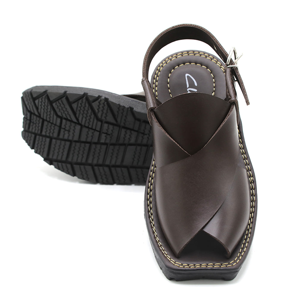 Boys Peshawari Sandal - Brown, Boys Sandals, Chase Value, Chase Value