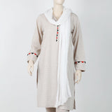 Women's Crush Dupatta - White, Women Dupatta, Chase Value, Chase Value