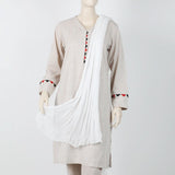 Women's Crush Dupatta - White, Women Dupatta, Chase Value, Chase Value