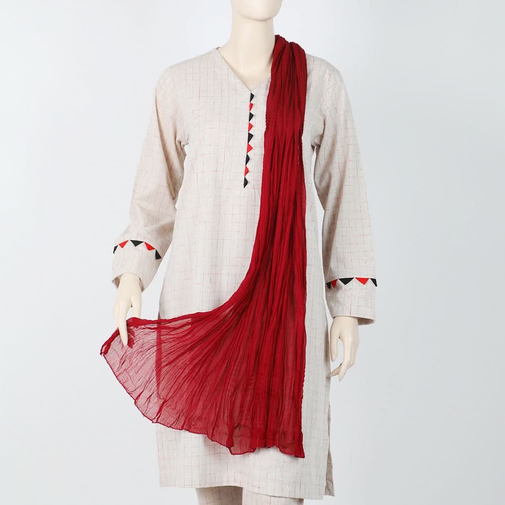 Women's Crush Dupatta - Maroon, Women Dupatta, Chase Value, Chase Value
