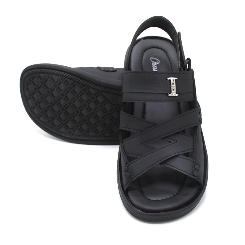 Men's Sandal - Black, Men's Sandals, Chase Value, Chase Value