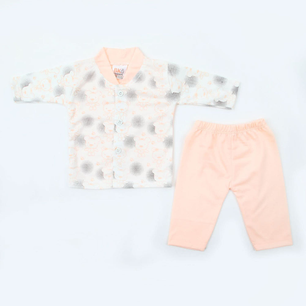 Newborn Full Sleeves Gift Set - Peach, Newborn Gift Set, Chase Value, Chase Value