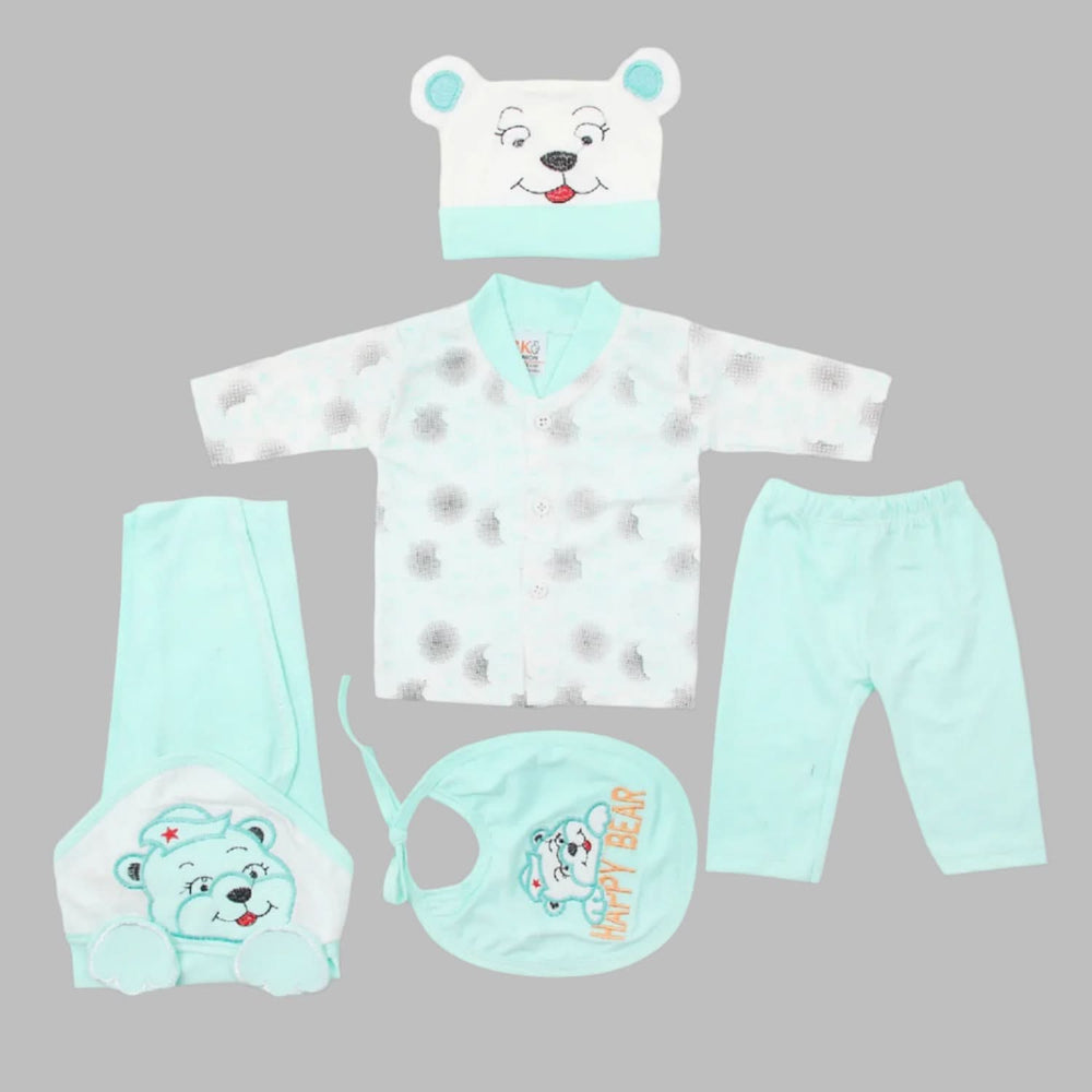 Newborn Full Sleeves Gift Set - Cyan, Newborn Gift Set, Chase Value, Chase Value