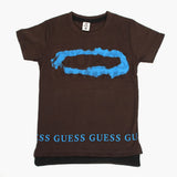 Boys Half Sleeves T-Shirt - Chocolate, Boys T-Shirts, Chase Value, Chase Value