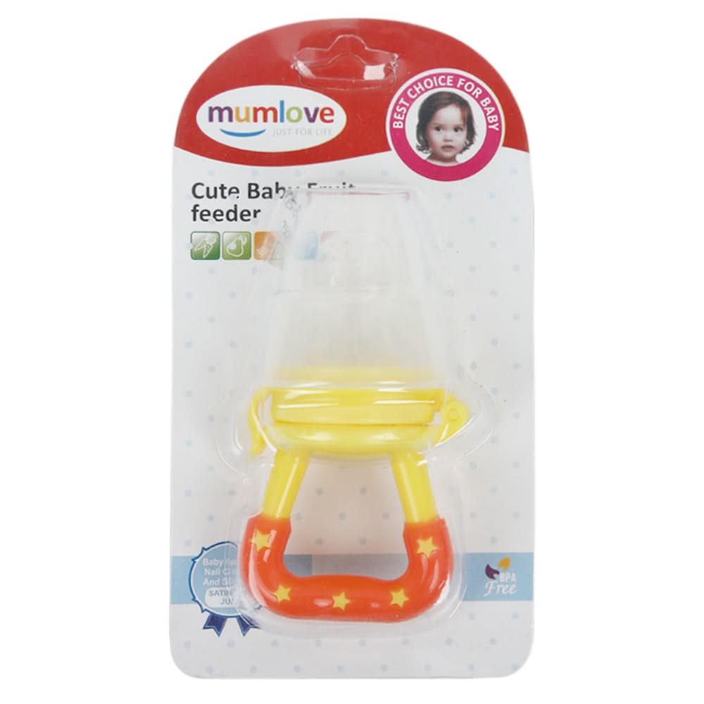 Mum Love Fruit Filter Soother Bristle Pack - Orange, Feeding Supplies, Chase Value, Chase Value