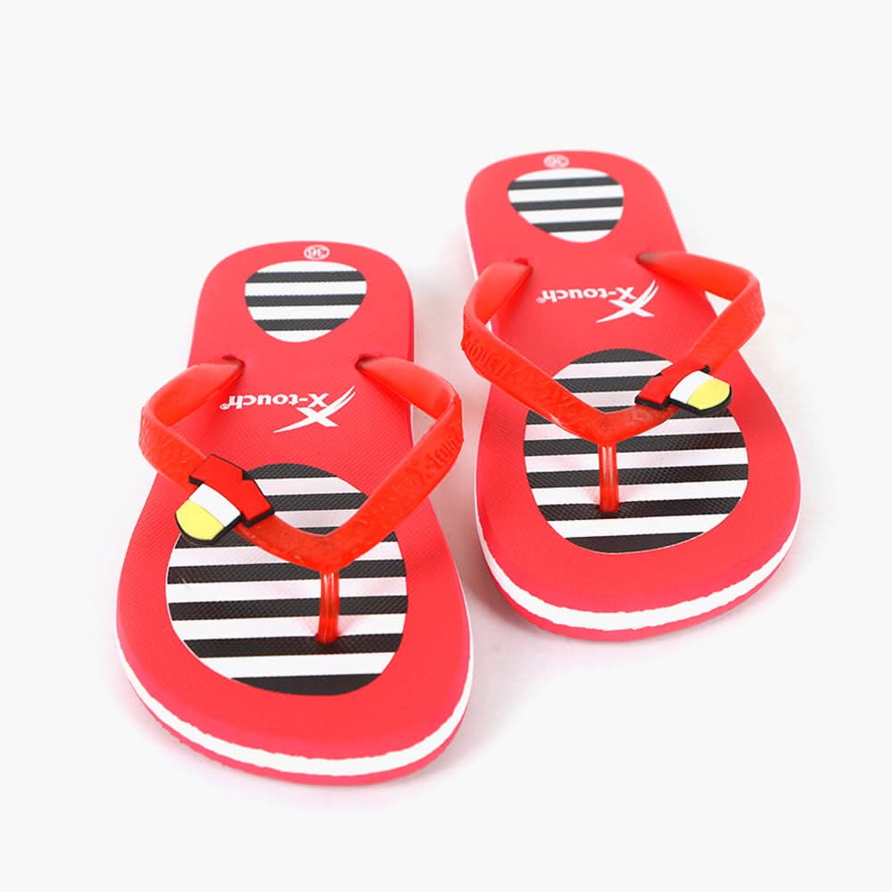 Women's Flip Flop Slipper - Red, Women Slippers, Chase Value, Chase Value