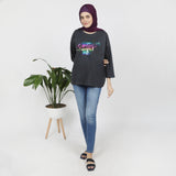 Women's Full Sleeves Sweat Shirt - Charcoal, Women Sweatshirts & Hoodies, Chase Value, Chase Value