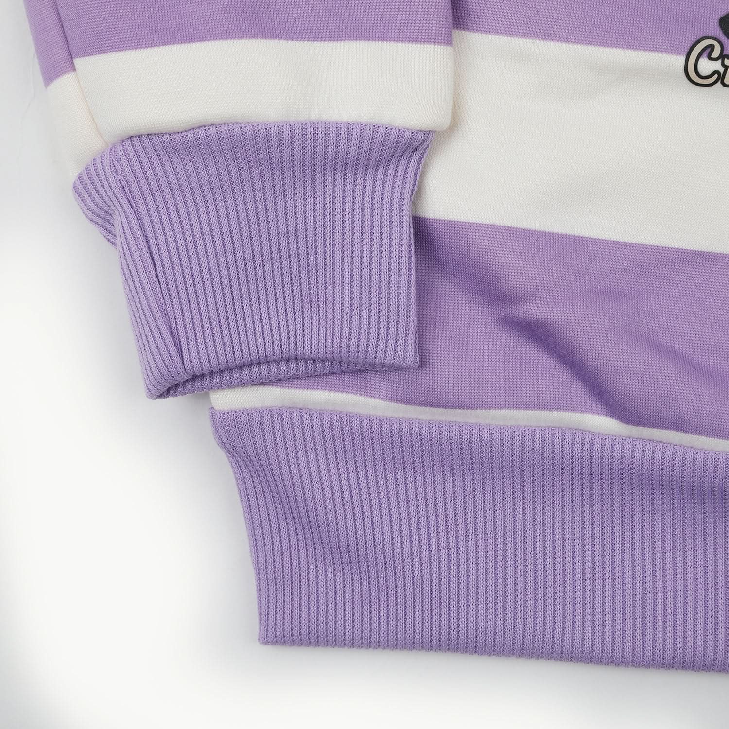 Girls Full Sleeves Sweat Shirt - Purple, Girls Hoodies & Sweat Shirts, Chase Value, Chase Value