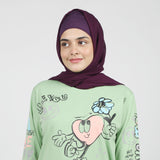 Women's Full Sleeves T-Shirt - Green, Women T-Shirts & Tops, Chase Value, Chase Value
