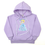 Girls Full Sleeves Hoodie T-Shirt - Purple, Girls Hoodies & Sweat Shirts, Chase Value, Chase Value