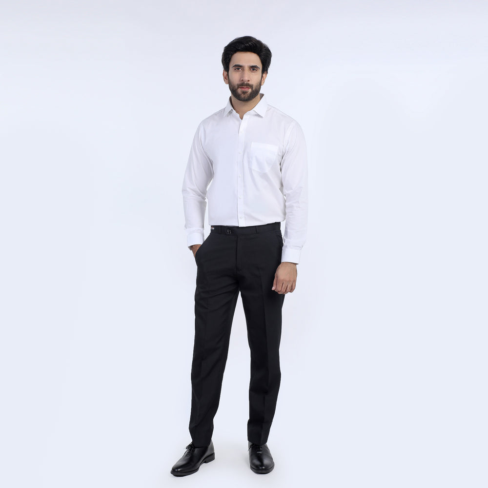 Eminent Men's Formal Plain Shirt - White, Men's Shirts, Eminent, Chase Value