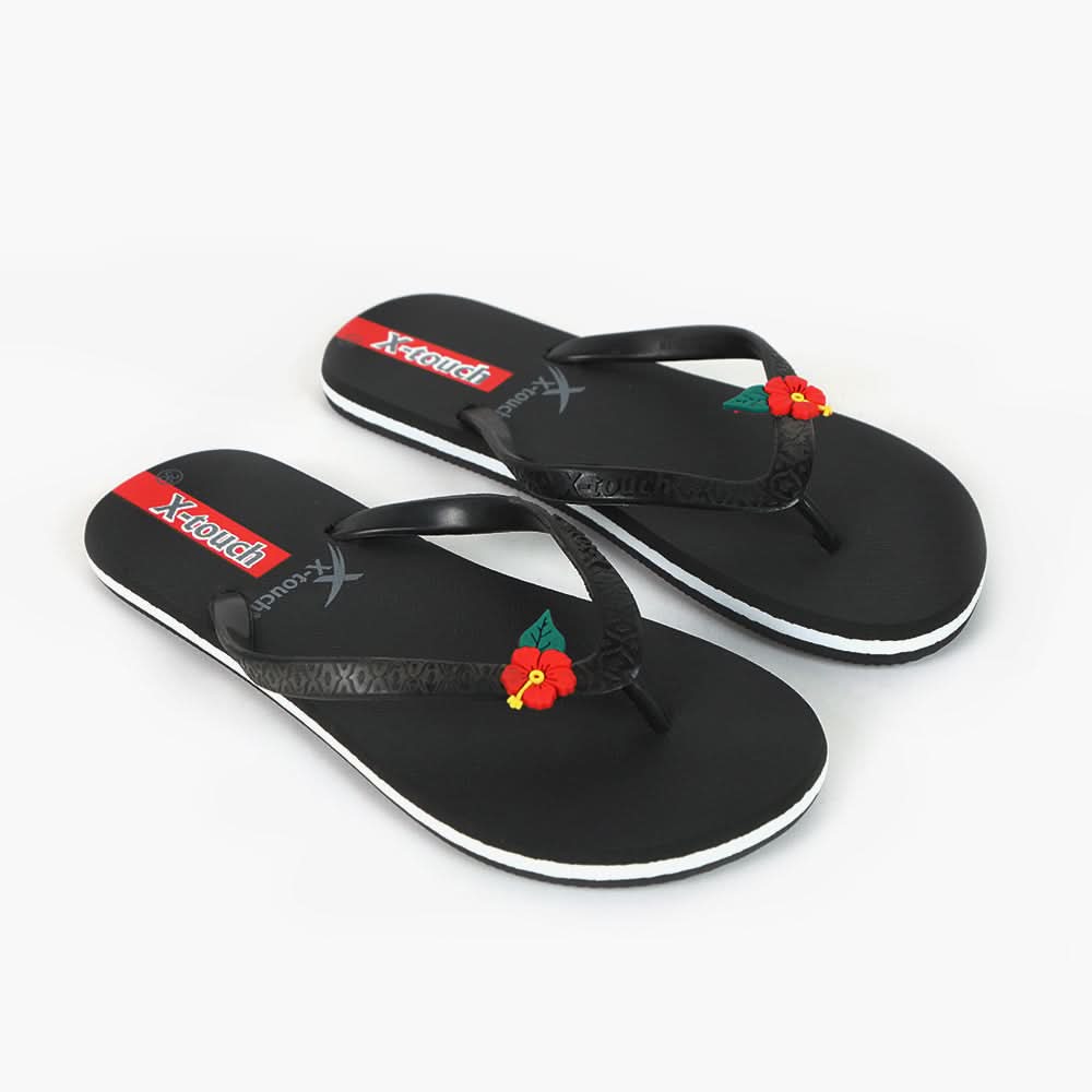 Women's Flip Flop Slipper - Black, Women Slippers, Chase Value, Chase Value