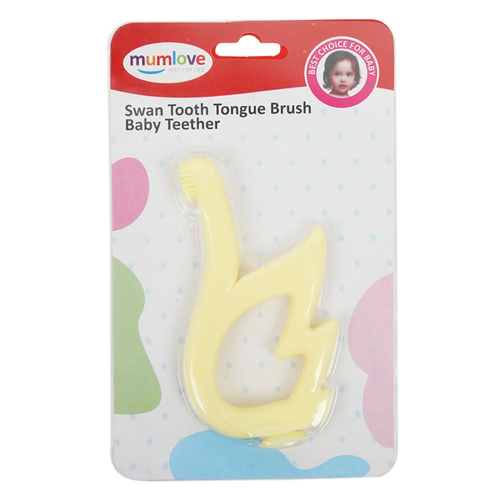 Mum Love Banana Teeth Bursh - Yellow, Feeding Supplies, Chase Value, Chase Value