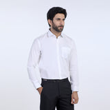 Eminent Men's Formal Plain Shirt - White, Men's Shirts, Eminent, Chase Value