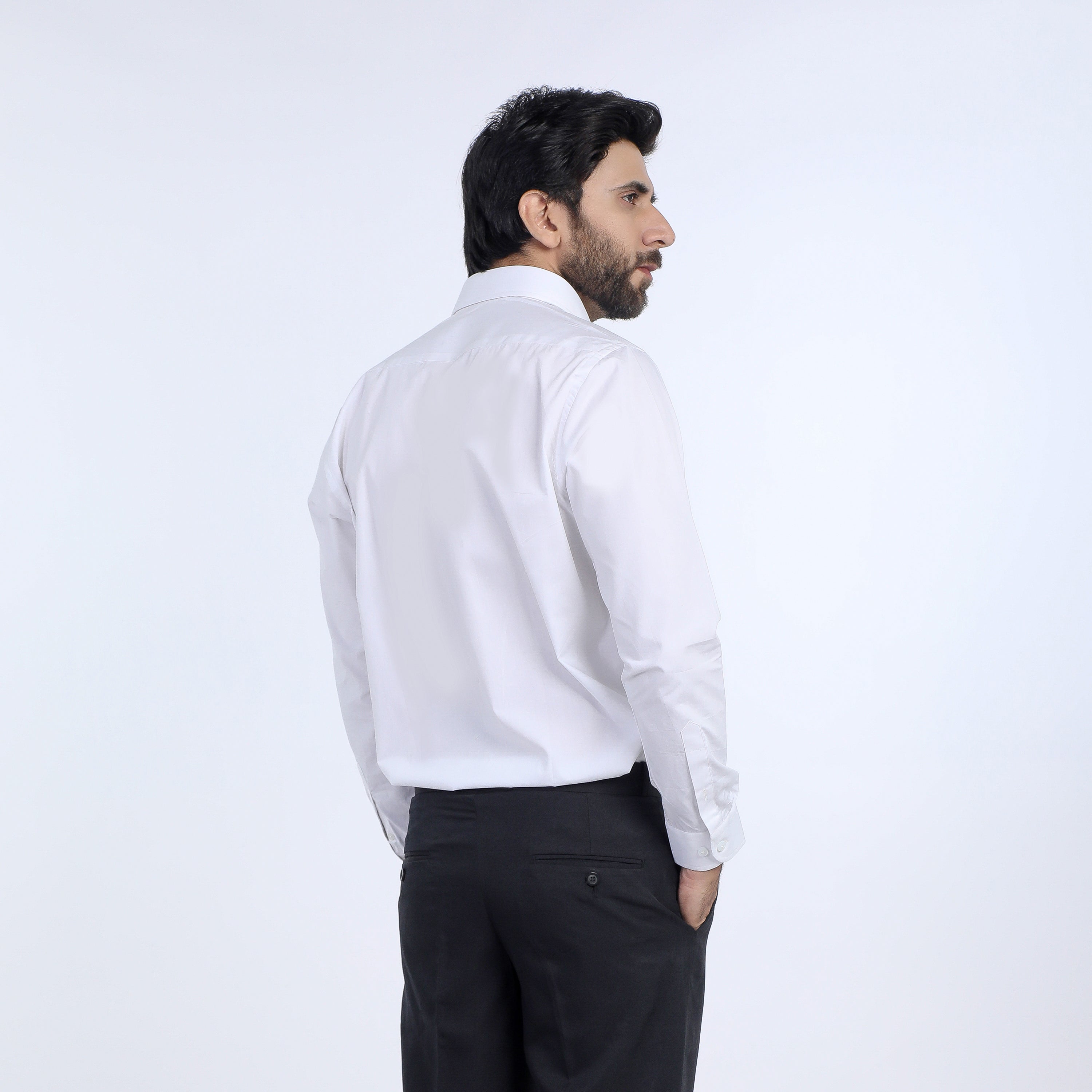 Eminent Men's Formal Plain Shirt - White, Men's Shirts, Eminent, Chase Value