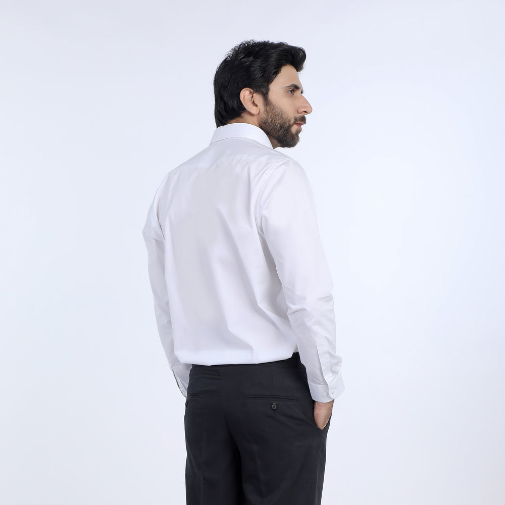 Eminent Men's Formal Plain Shirt - White, Men's Shirts, Eminent, Chase Value
