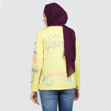 Women's Full Sleeves T-Shirt - Lemon, Women T-Shirts & Tops, Chase Value, Chase Value