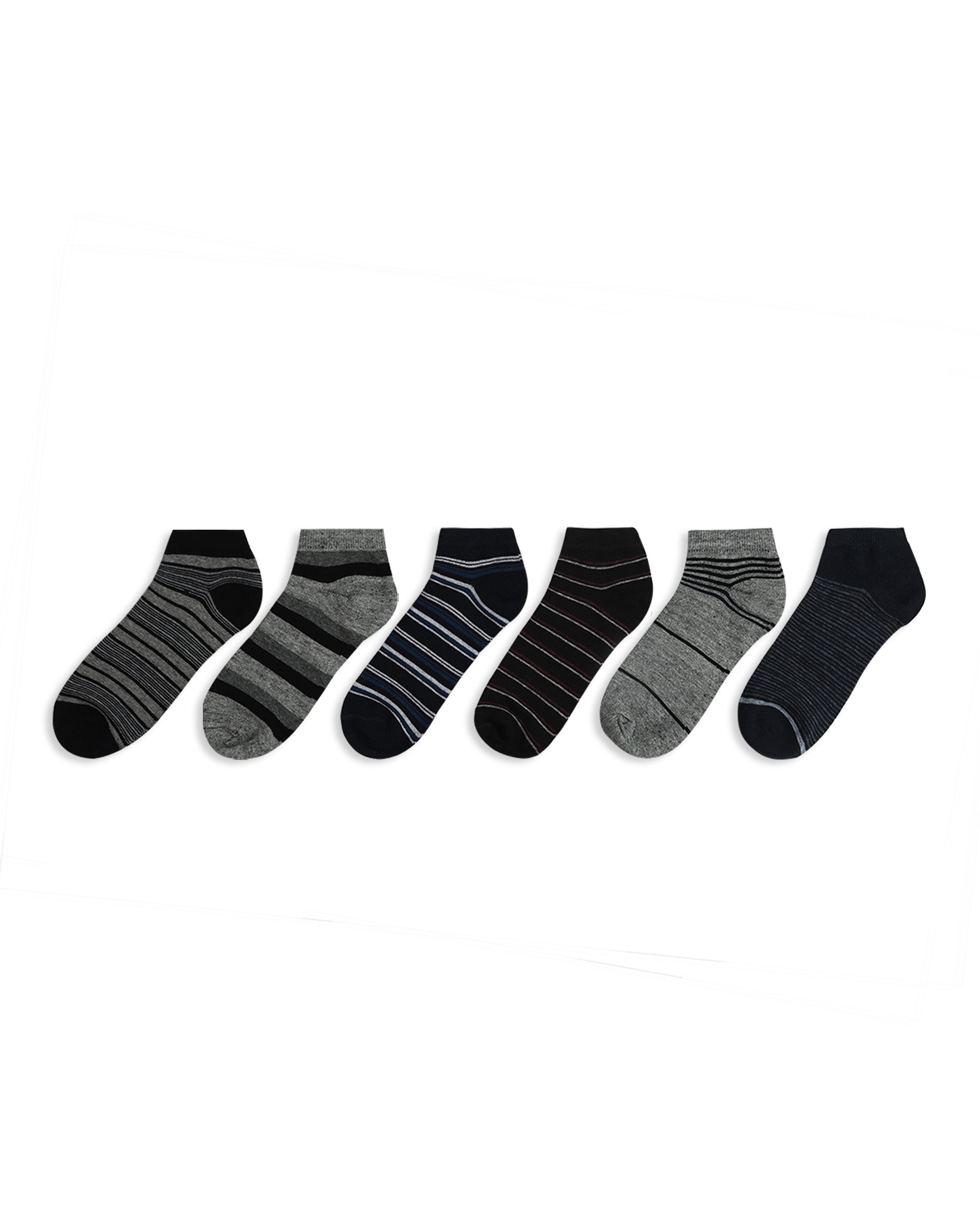 Value Men’S 6Pcs Ankle Socks